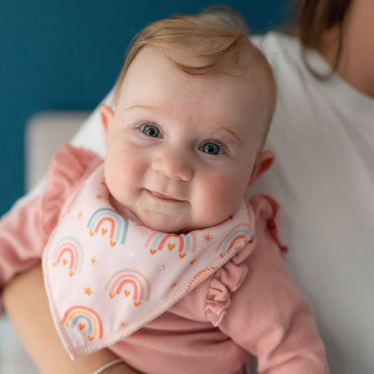Ziggle 4pc Bandana Dribble Bibs, Dream