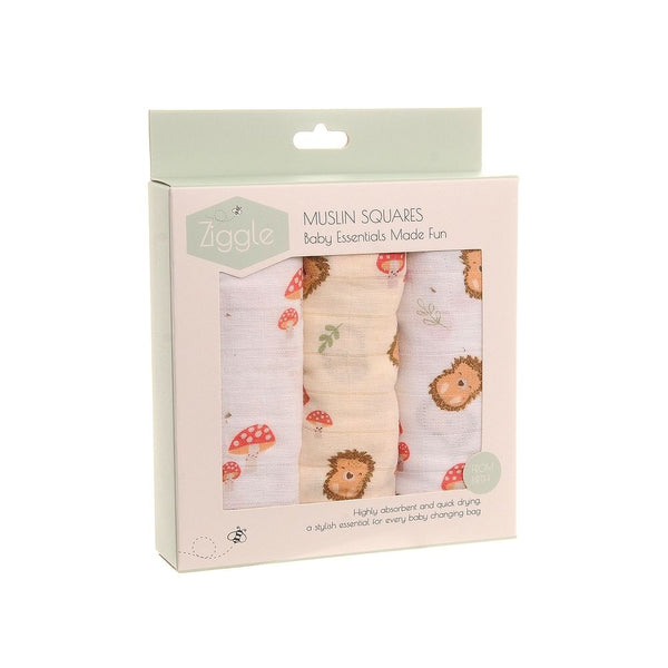 Baby Muslins - Woodland Print - Kings Baby Shop NI