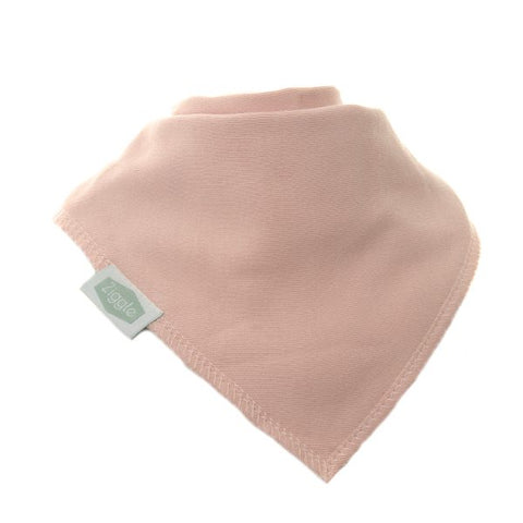 Ziggle Pale Pink Dribble Bib