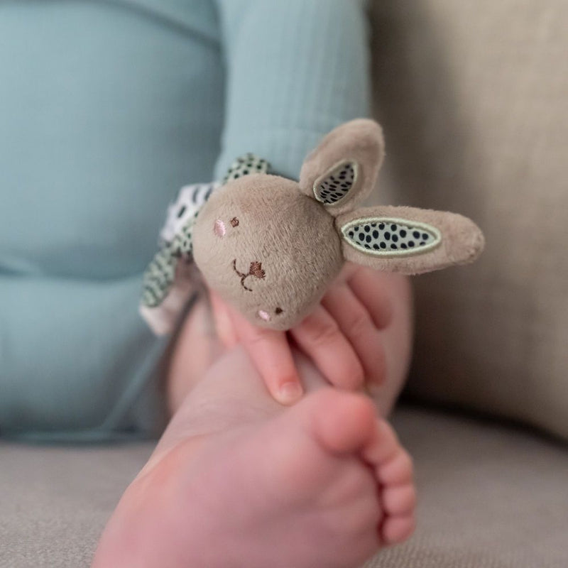 Ziggle Baby Wrist Rattles - Bunny Design - Kings Baby Shop NI