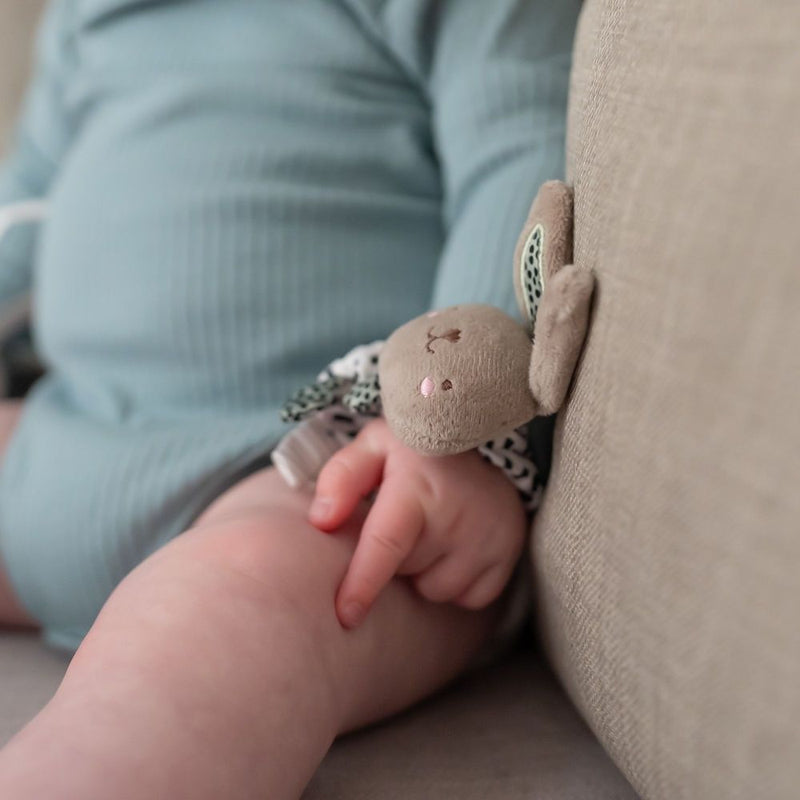 Ziggle Baby Wrist Rattles - Bunny Design - Kings Baby Shop NI