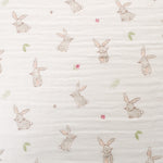 Ziggle 4pc Muslin Washcloths, Bunnies