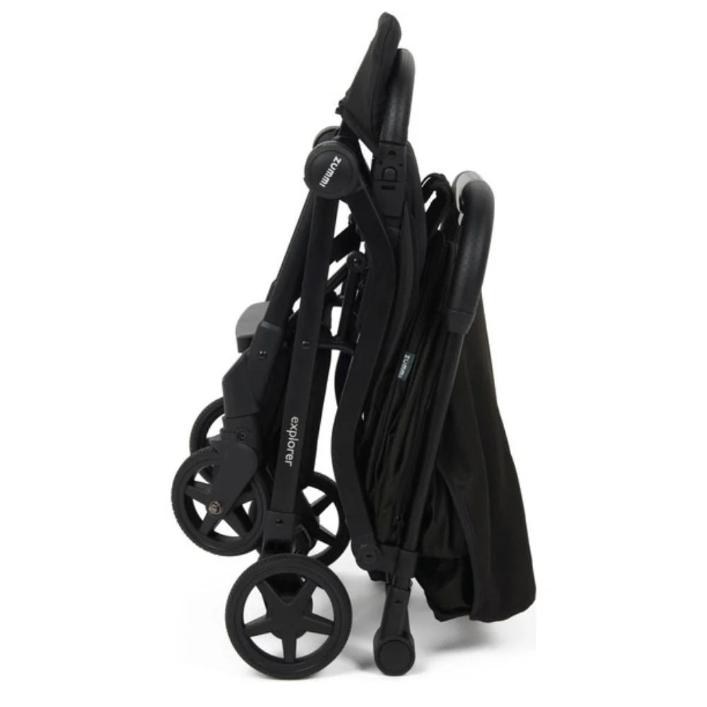 Zummi Explorer Compact Stroller Folded - Kings Baby Shop NI