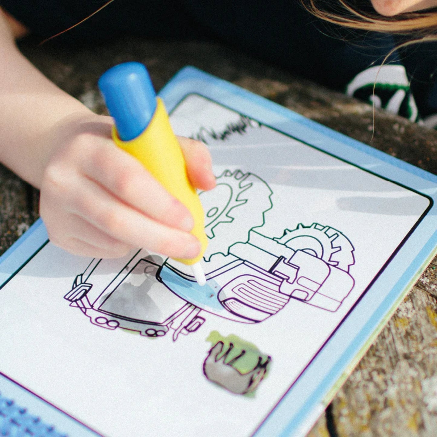 Tractor Ted Tractors Magic Painting Activity