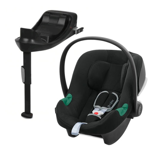 Cybex Aton B2 i-Size Car Seat & Base, Volcano Black