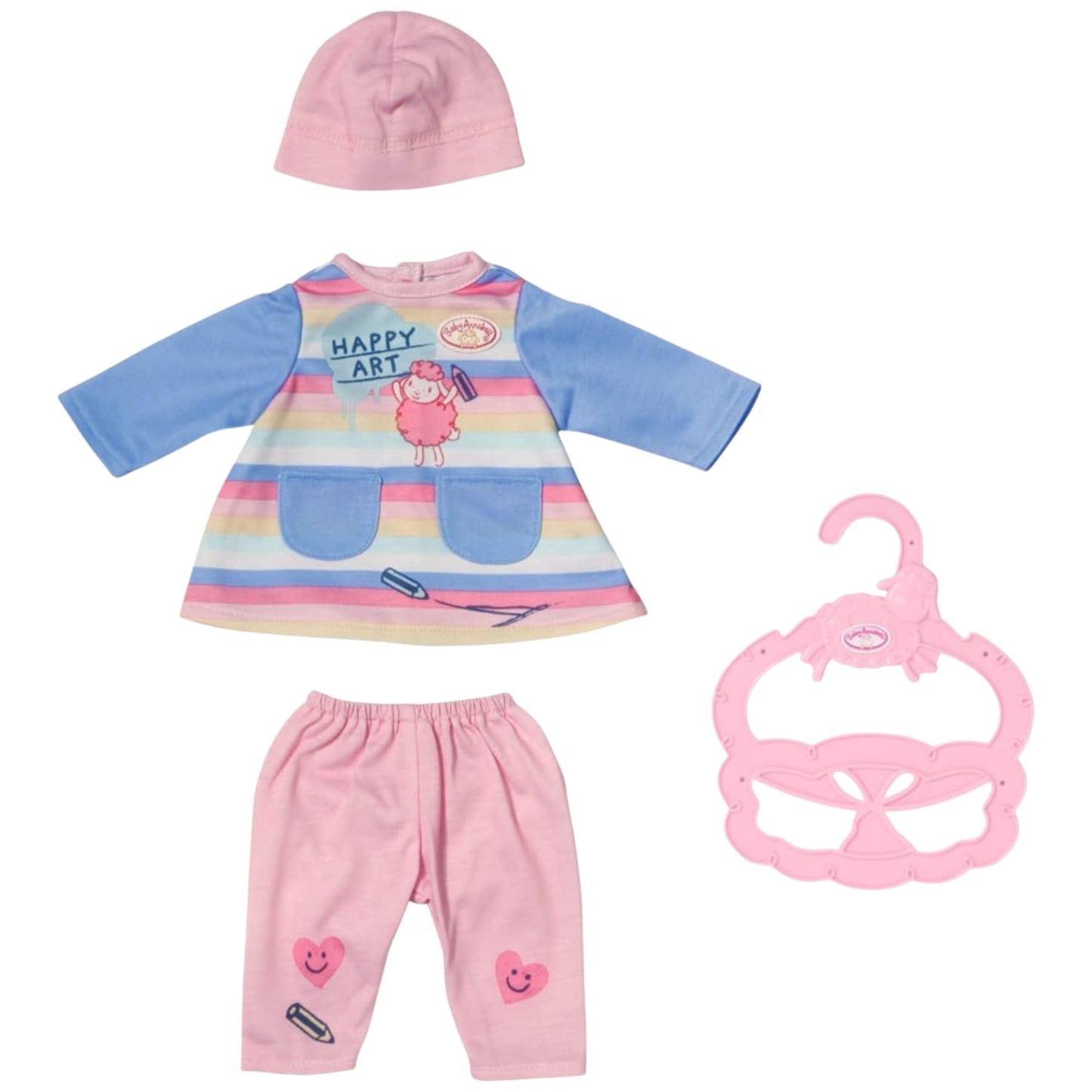 Baby Annabell Dolls Outfit, Happy Art