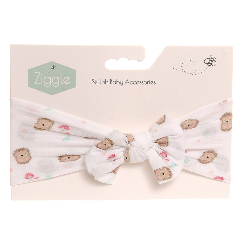 Ziggle Hedgehog Top Bow Turban