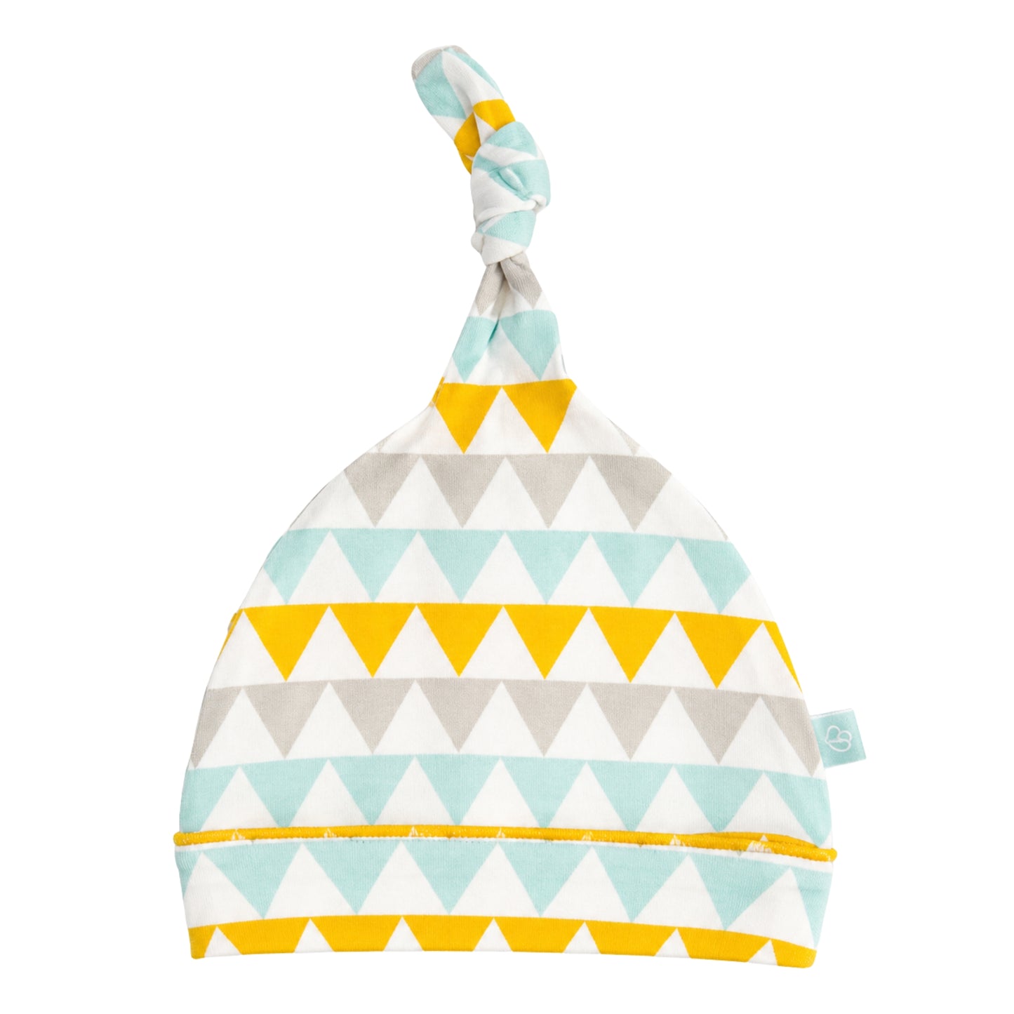 Ziggle Knotted Hat, Geo Triangles