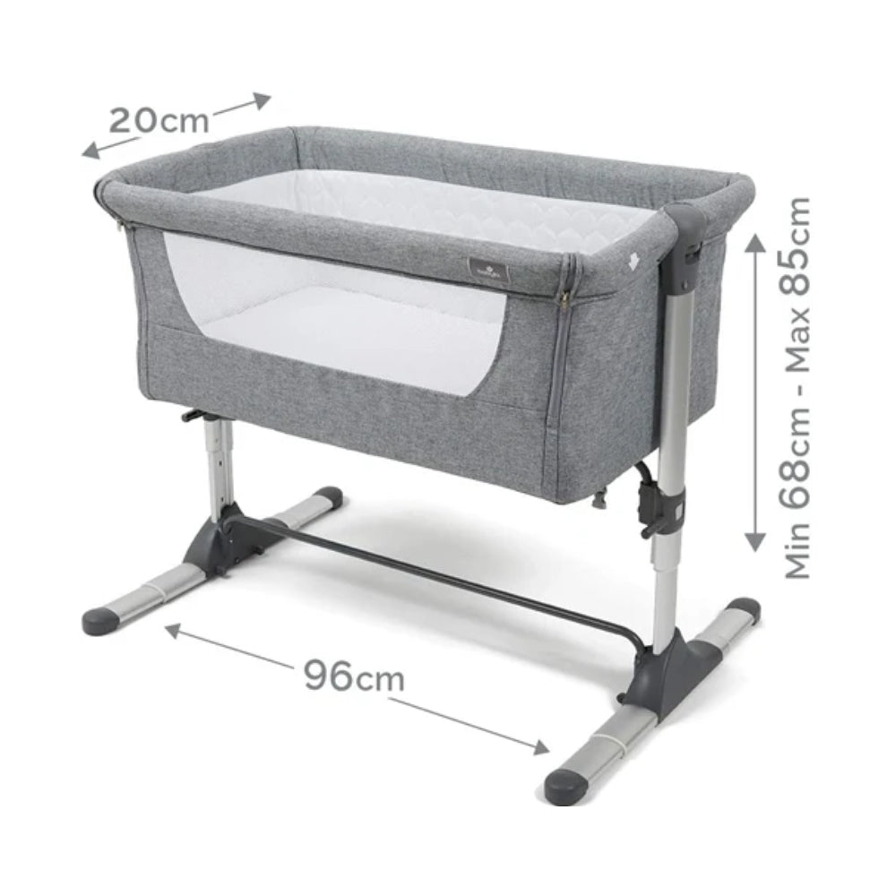 Babylo Snuggle Co-Sleeper, Grey