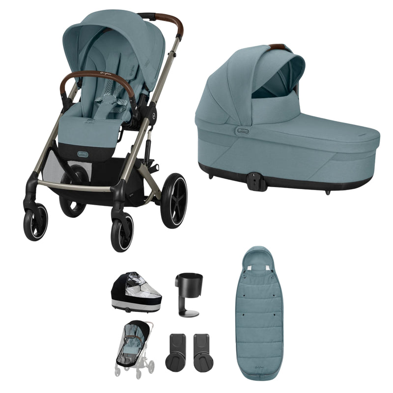 Cybex Balios 8pc Bundle, Sky Blue
