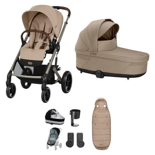 Cybex Balios 8pc Bundle, Almond Beige