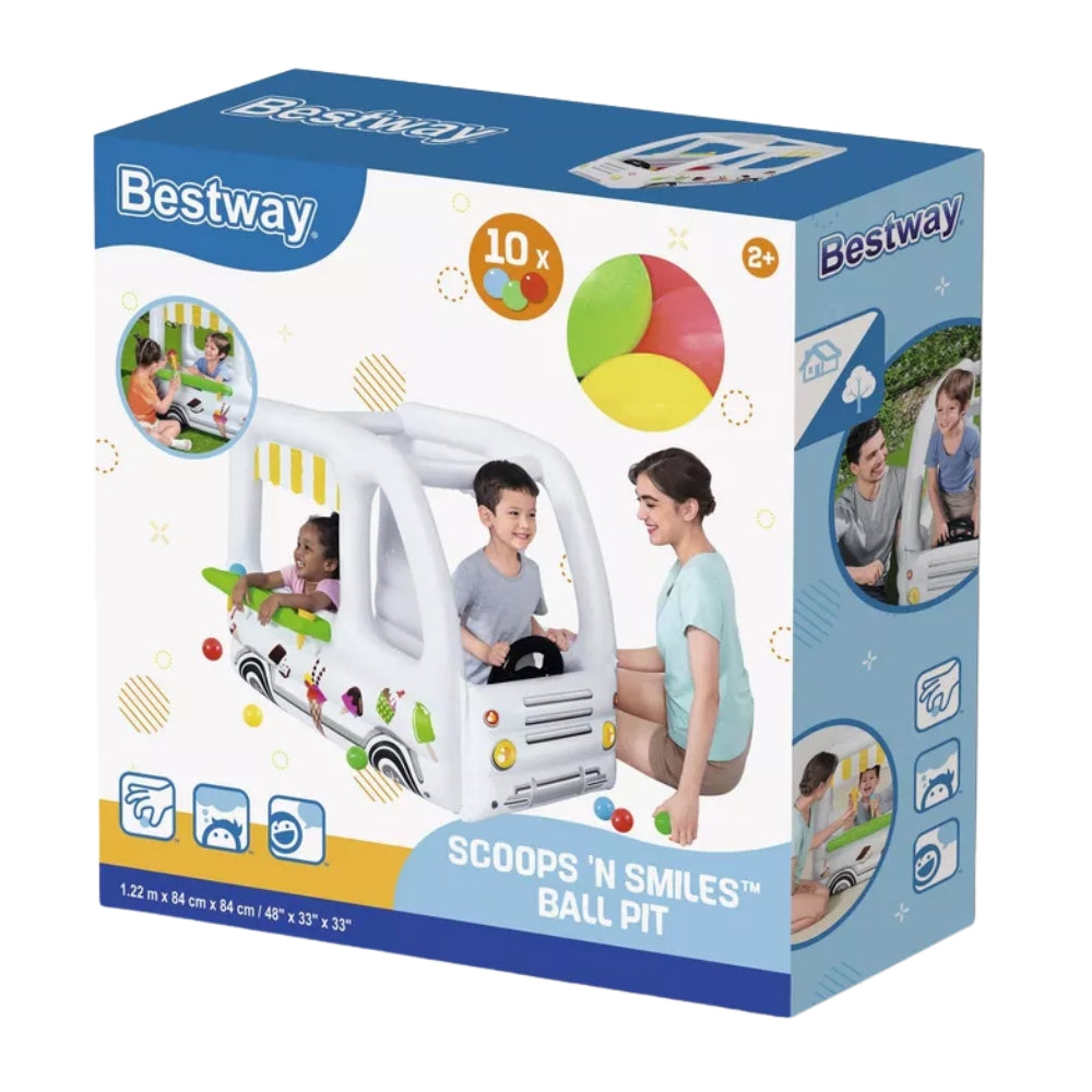 Bestway Scoops n Smiles - Ice Cream Truck Ball Pit