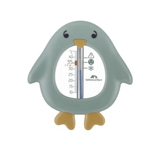 Bebeconfort Penguin Bath Thermometer, Green