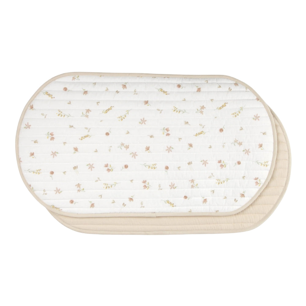 CuddleCo Travel Changing Pad 2pc, Cashmere Meadow