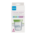 MAM Breastmilk Storage Solution Pots - 5 Pack