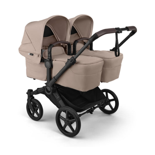 Bugaboo Donkey 6 Twin Pushchair, Desert Taupe Melange