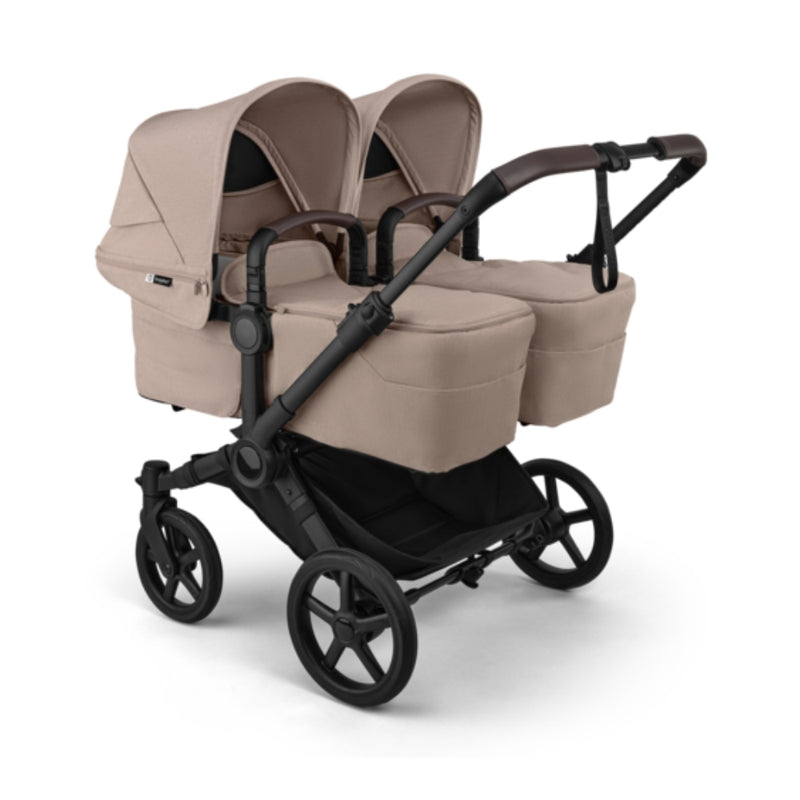 Bugaboo Donkey 6 Twin Pushchair, Desert Taupe Melange