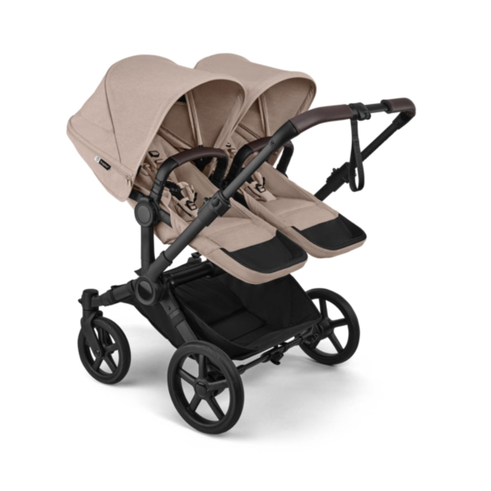 Bugaboo Donkey 6 Twin Pushchair, Desert Taupe Melange