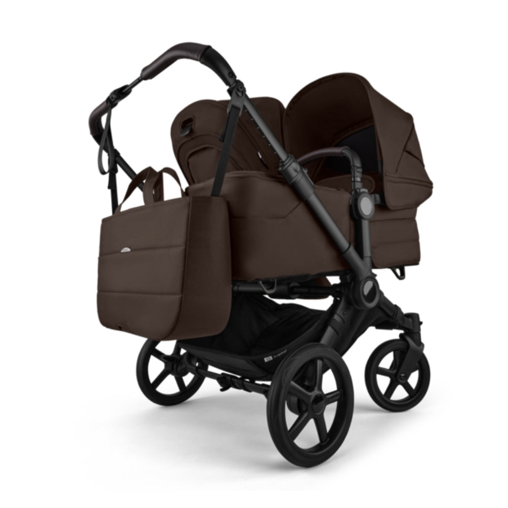 Bugaboo Donkey 6 Twin Pushchair, Cocoa Brown