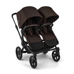 Bugaboo Donkey 6 Twin Pushchair, Cocoa Brown
