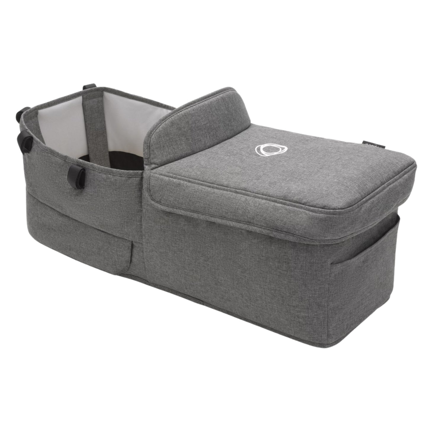 Bugaboo Donkey 5 Carrycot Fabric, Grey Melange