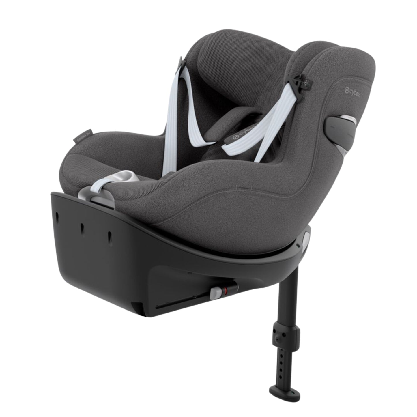 Cybex Sirona Ti i-Size Car Seat, Mirage Grey Plus (Integrated Base)