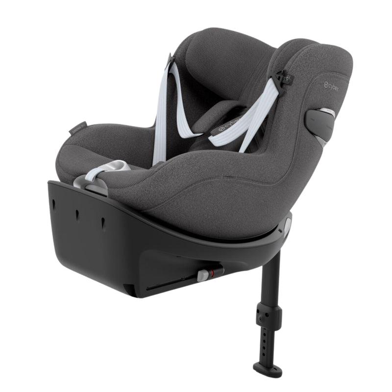 Cybex Sirona Ti i-Size Car Seat, Mirage Grey Plus (Integrated Base)