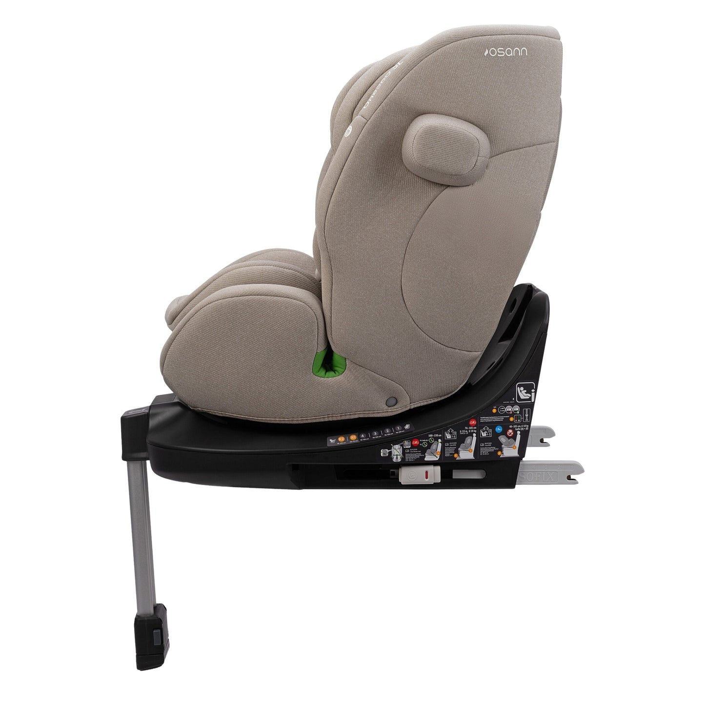 Osann One 360 SL R129 i-Size Car Seat, Wheat