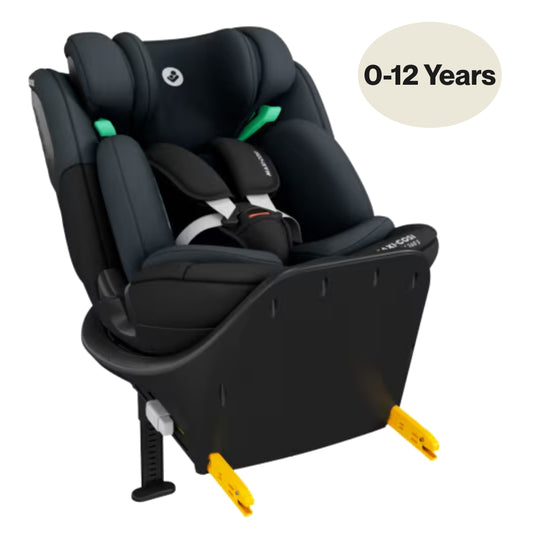 Maxi Cosi Emerald 360 S i-Size Car Seat, Tonal Black