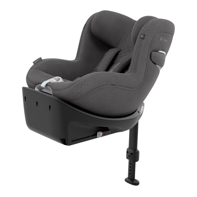 Cybex Sirona Ti i-Size Car Seat, Mirage Grey Plus (Integrated Base)