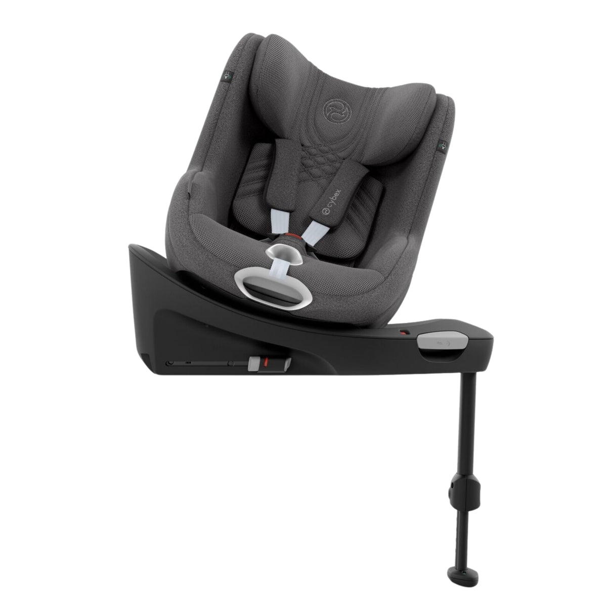Cybex Sirona Ti i-Size Car Seat, Mirage Grey Plus (Integrated Base)