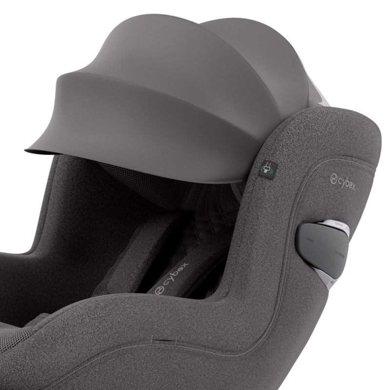 Cybex Sirona Ti i-Size Car Seat, Mirage Grey Plus (Integrated Base)