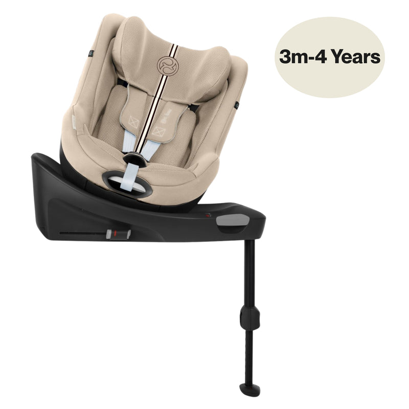 Cybex Sirona Gi i-Size Car Seat, Almond Beige Plus
