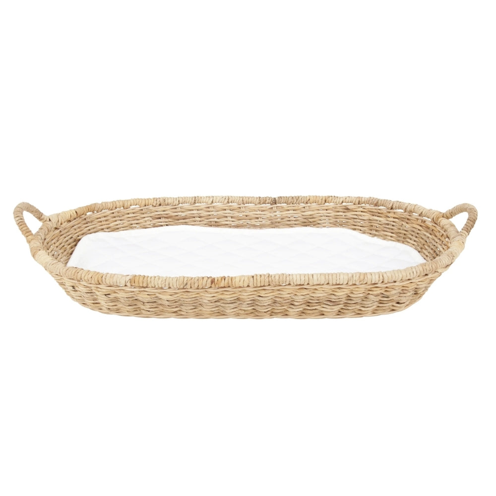 CuddleCo Musa Rattan Changing Basket & Liner
