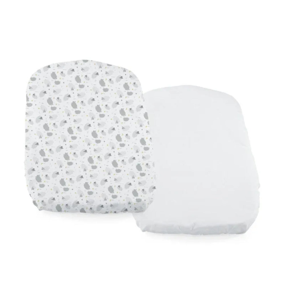 Chicco Hug 4-in-1 Sheets, Grey Sheep