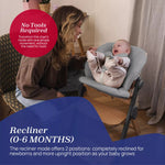 Chicco Meraviglia 4-in-1 Highchair, Ebony