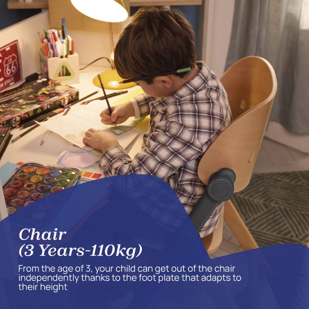 Chicco Meraviglia 4-in-1 Highchair, Ebony