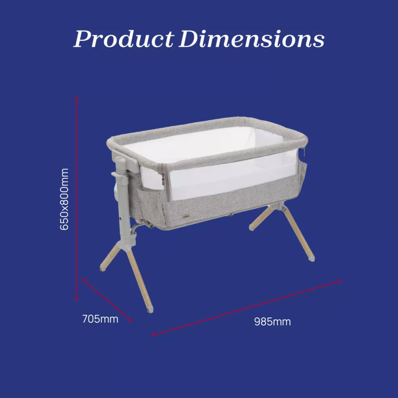 Chicco Next2Me Bedside Crib, Armonia