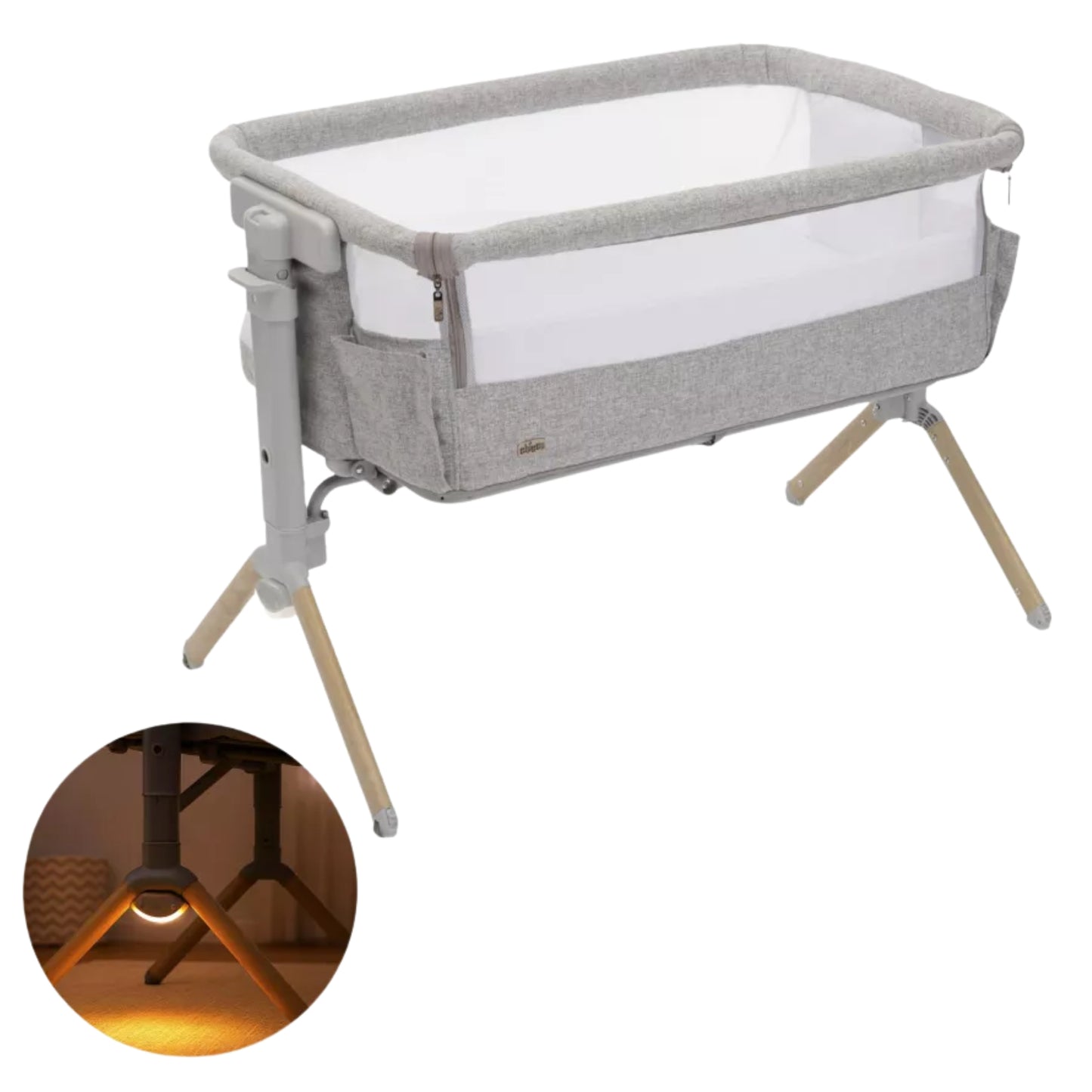 Chicco Next2Me Bedside Crib, Armonia