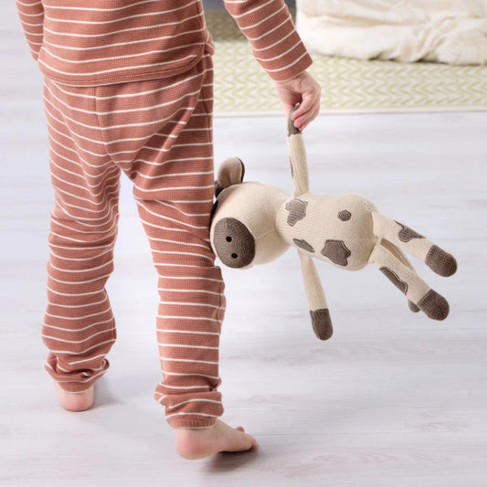 Tutti Bambini Knitted Toy, Clemi Cow