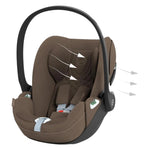 Cybex Cloud T i-Size, Coconut Brown Plus