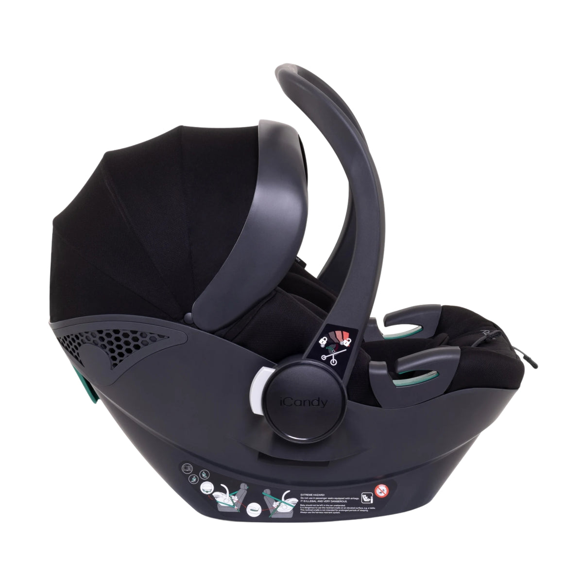 iCandy Cocoon Car Seat & Base, Black