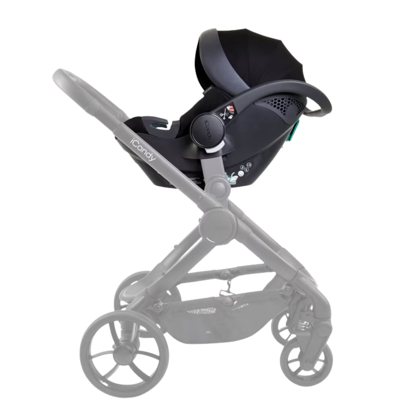 iCandy Cocoon Car Seat & Base, Black