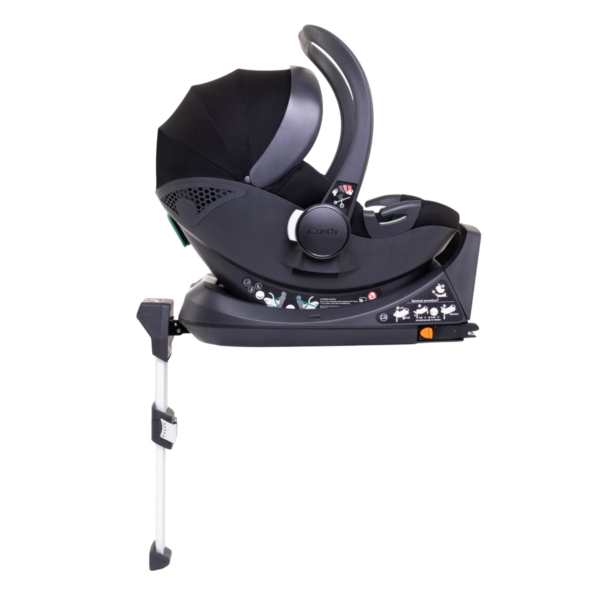 iCandy Cocoon Car Seat & Base, Black