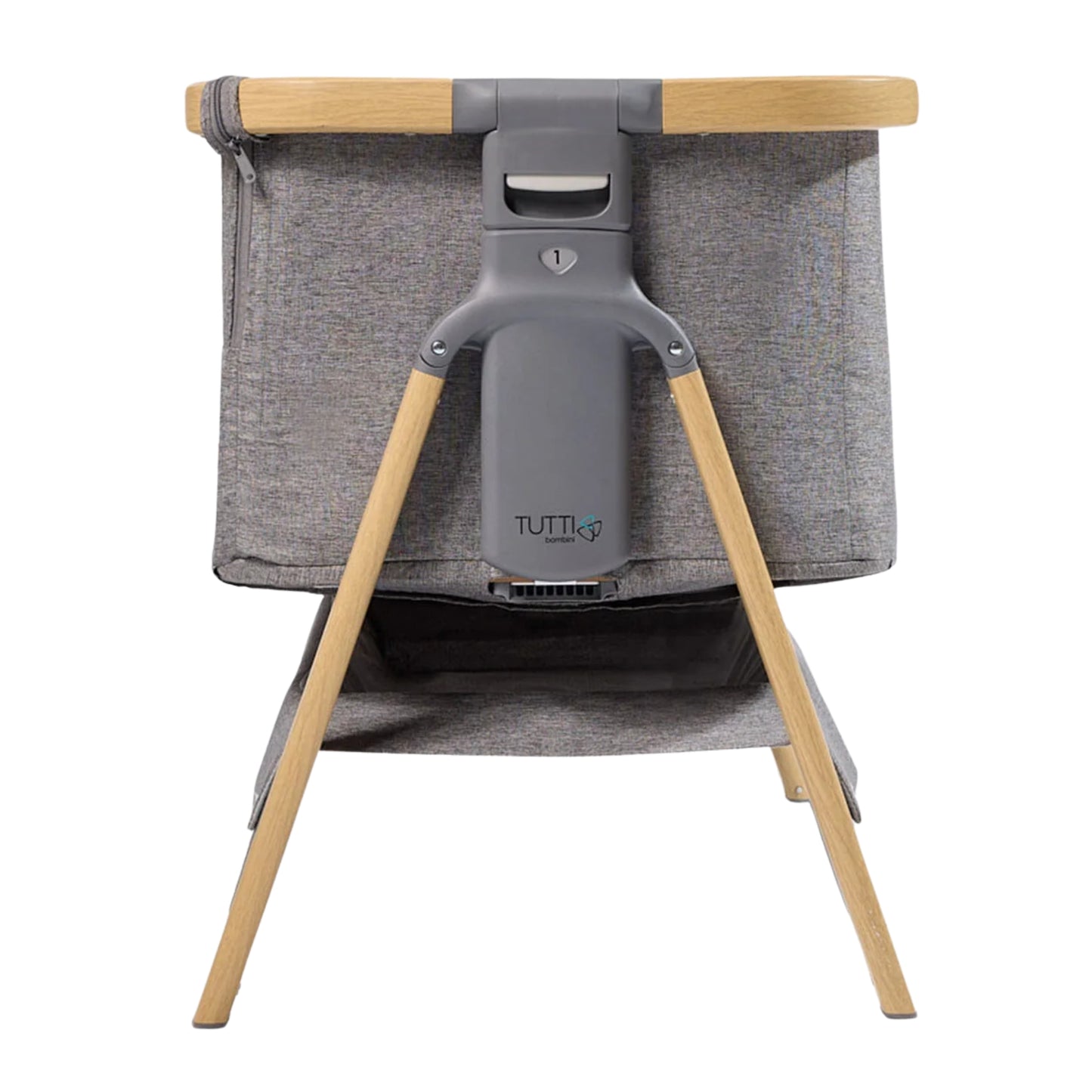 Tutti Bambini CoZee Crib, Oak/Charcoal