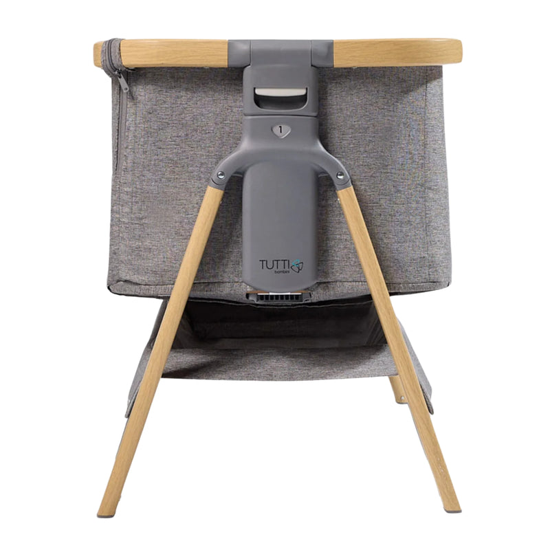 Tutti Bambini CoZee Crib, Oak/Charcoal