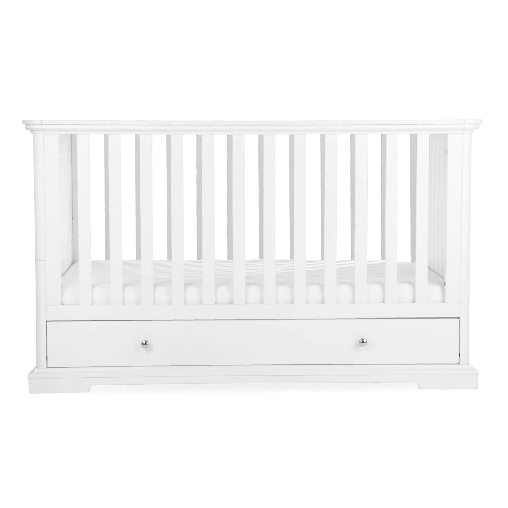 CuddleCo Beaumont Cot Bed, White