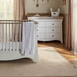 CuddleCo Clara Luxe 3pc Set, White/Ash
