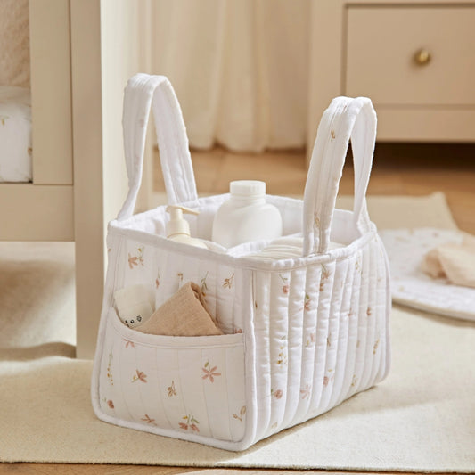 CuddleCo Nappy Caddy, Cashmere Meadow