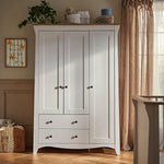CuddleCo Clara Luxe 3pc Set, White/Ash